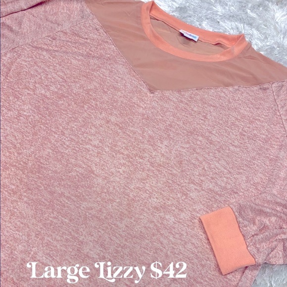 LuLaRoe Sweaters - LuLaRoe “Lizzy” lightweight pretty sweater. Stretchy waistband.  Fast shipper.